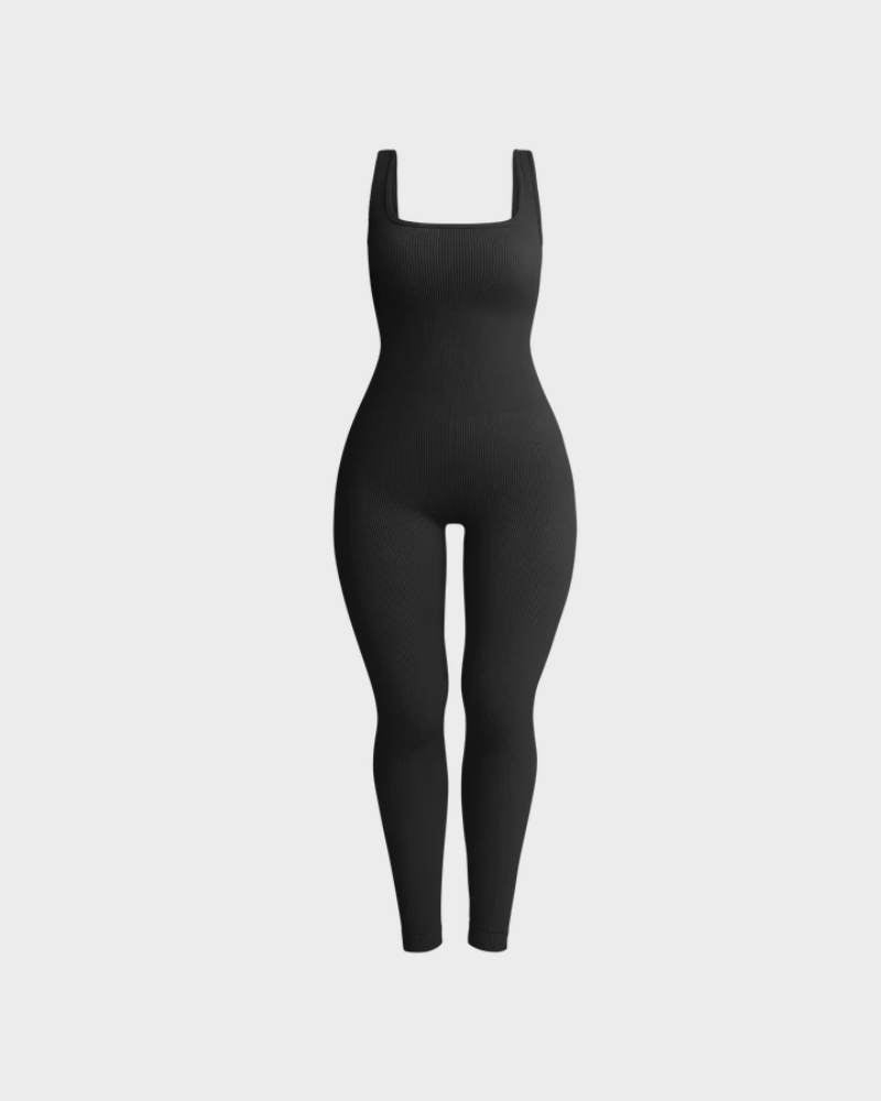 SheCurve® Square Neck Jumpsuit Onesie