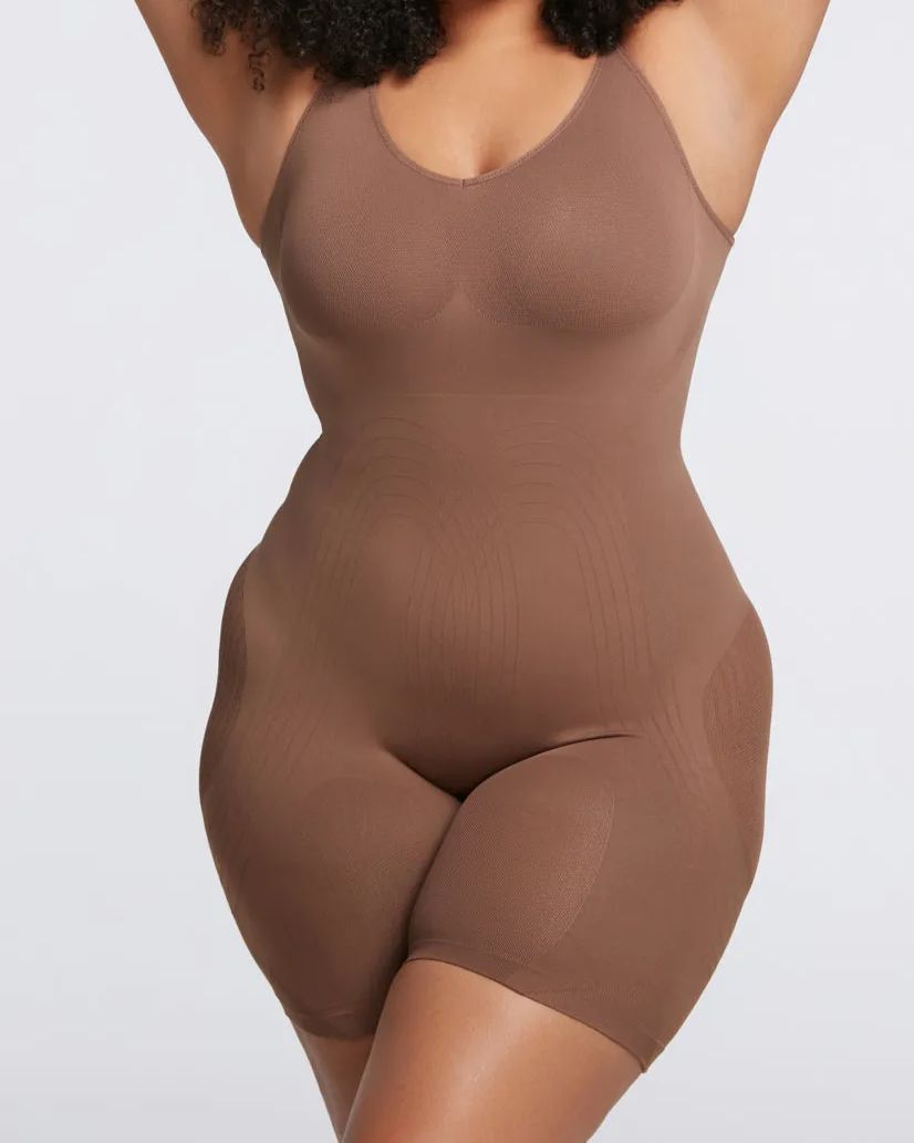 SheCurve® Comfort Mid-thigh Full Bodysuit